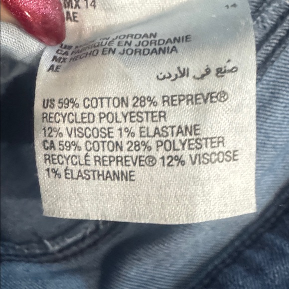 Style & Co High Rise Wide Leg Denim Jeans - Picture 6 of 6